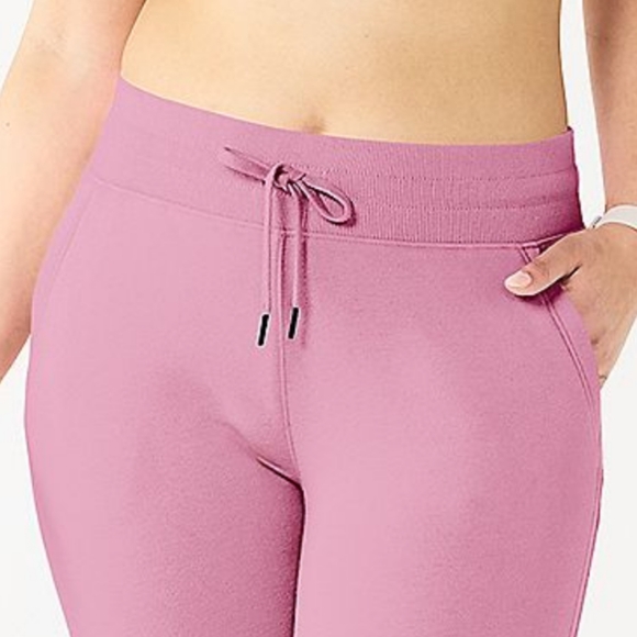 NWT XXL Ultra Soft High Waisted Slim Fit Tapered Leg Joggers - Picture 2 of 10